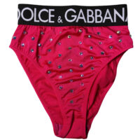 Dolce & Gabbana roosad kõrge vöökohaga püksikud