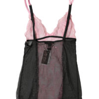 Roberto Cavalli musta ja roosa lillemustriline pitsist pesutopp 8 Roberto Cavalli musta ja roosa lillemustriline pitsist pesutopp