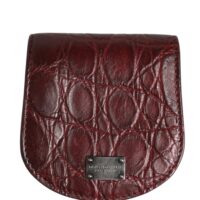 Dolce & Gabbana Burgundiapunane kondoomitasku rahakott