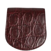 Dolce & Gabbana Burgundiapunane kondoomitasku rahakott