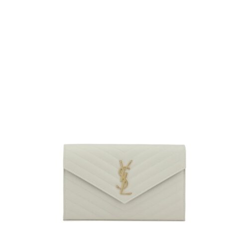 Saint Laurent valge õlakott Monogram 1 Saint Laurent valge õlakott Monogram