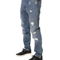 Dolce & Gabbana Sinised kitsas lõige teksad 8 Dolce & Gabbana Sinised kitsas lõige teksad