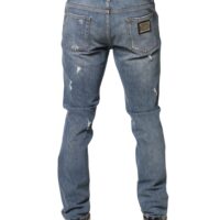 Dolce & Gabbana Sinised kitsas lõige teksad 9 Dolce & Gabbana Sinised kitsas lõige teksad