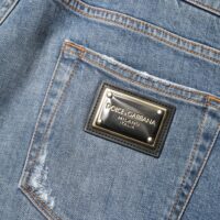 Dolce & Gabbana Sinised kitsas lõige teksad 10 Dolce & Gabbana Sinised kitsas lõige teksad