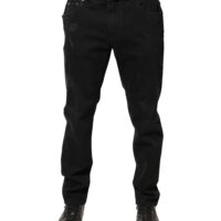 Dolce & Gabbana Mustad kitsad teksapüksid