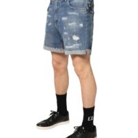Dolce & Gabbana sinised bermuda lühikesed püksid 8 Dolce & Gabbana sinised bermuda lühikesed püksid