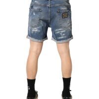 Dolce & Gabbana sinised bermuda lühikesed püksid 9 Dolce & Gabbana sinised bermuda lühikesed püksid