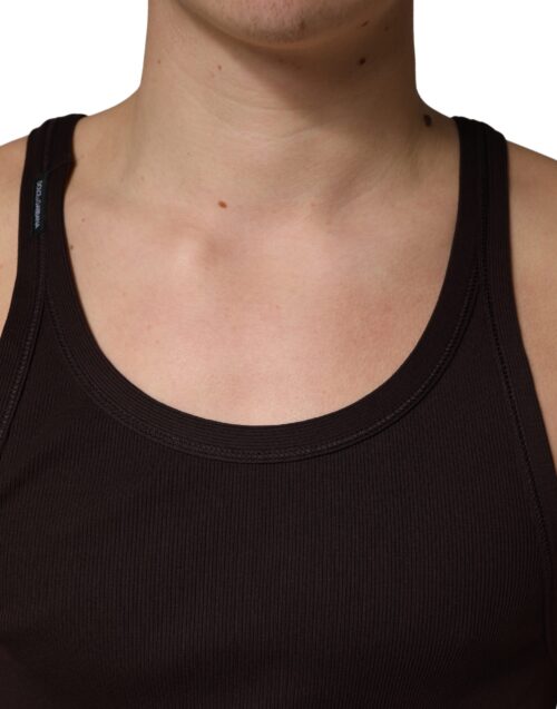 Dolce & Gabbana Pruun varrukateta maika