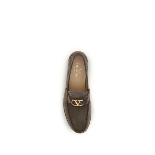 Valentino Garavani pruunid jalga libistatavad loafer’id VLogo Signature