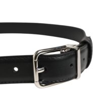 Dolce & Gabbana must klassikaline metallpandlaga vöö 11 Dolce & Gabbana must klassikaline metallpandlaga vöö