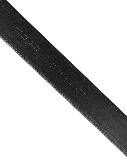 Dolce & Gabbana Pruun meeste klassikaline metallpandlaga vöö