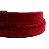 Dolce & Gabbana Burgundiapunane meeste vöö