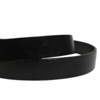 Dolce & Gabbana Meeste must klassikaline logopandlaga vöö