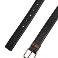 Dolce & Gabbana Meeste must klassikaline metallpannaliga vöö 14 Dolce & Gabbana Meeste must klassikaline metallpannaliga vöö