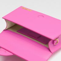 Jacquemus neoonroosa käekott Le Grand Bambino 11 Jacquemus neoonroosa käekott Le Grand Bambino