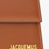 Jacquemus helepruun käekott Le Grand Bambino