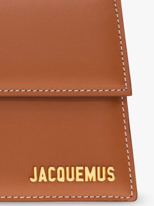 Jacquemus helepruun käekott Le Grand Bambino