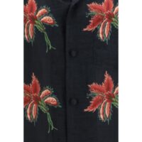 Valentino must mustriga särk