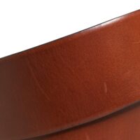 Dolce & Gabbana Meeste pruun laia vööga metallist ümara pandlaga vöö