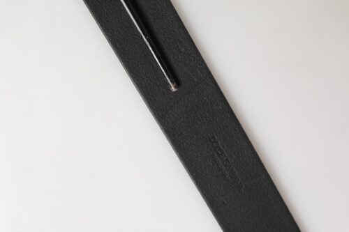 Dolce & Gabbana meeste must klassikaline metallpandlaga vöö 8 Dolce & Gabbana meeste must klassikaline metallpandlaga vöö