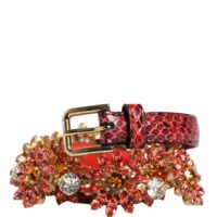 Dolce & Gabbana punane vöö JEWEL BELT 9 Dolce & Gabbana punane vöö JEWEL BELT