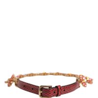 Dolce & Gabbana punane vöö JEWEL BELT 11 Dolce & Gabbana punane vöö JEWEL BELT