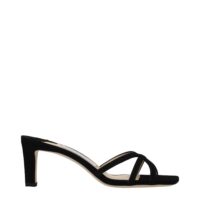 Jimmy Choo Mustad tikk-kontsaga sandaalid