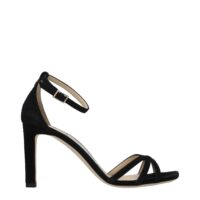 Jimmy Choo Mustad tikk-kontsaga sandaalid