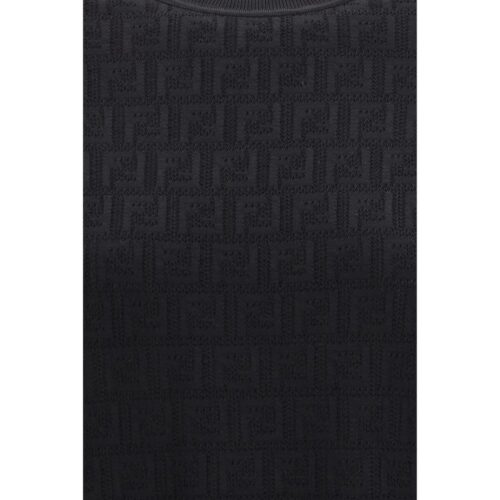 Fendi must T-särk 3 Fendi must T-särk