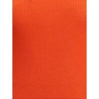 Saint Laurent oranž kõrge kaelusega top 6 Saint Laurent oranž kõrge kaelusega top