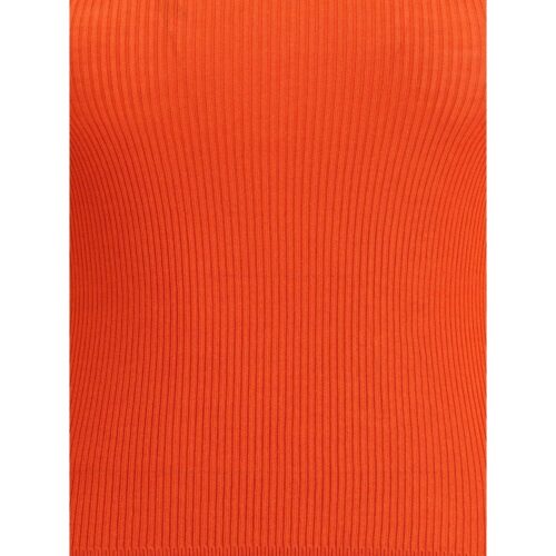 Saint Laurent oranž kõrge kaelusega top 3 Saint Laurent oranž kõrge kaelusega top