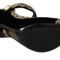 Dolce & Gabbana Mustad Mary Jane pumbad 10 Dolce & Gabbana Mustad Mary Jane pumbad