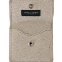 Dolce & Gabbana Valge kaarditasku Dauphine 12 Dolce & Gabbana Valge kaarditasku Dauphine