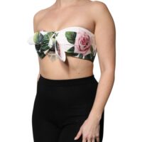Dolce & Gabbana valge lillemustriga bustier-korsett top 10 Dolce & Gabbana valge lillemustriga bustier-korsett top