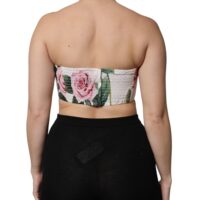 Dolce & Gabbana valge lillemustriga bustier-korsett top 11 Dolce & Gabbana valge lillemustriga bustier-korsett top