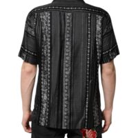 Dolce & Gabbana Must lillemustriga lühikeste varrukatega särk