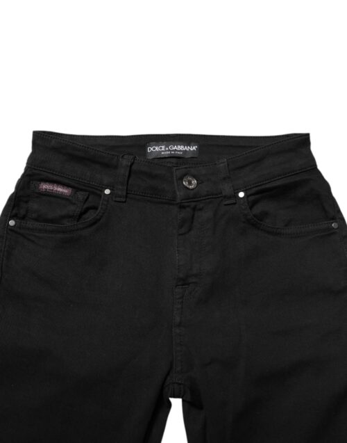 Dolce & Gabbana mustad kitsad teksapüksid 4 Dolce & Gabbana mustad kitsad teksapüksid