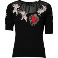 Dolce & Gabbana Must ülaosa Sacred Heart tikandiga