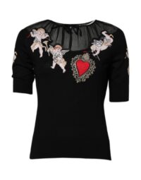 Dolce & Gabbana Must ülaosa Sacred Heart tikandiga
