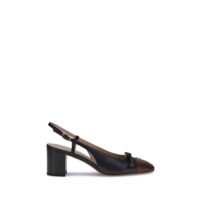 Valentino Garavani mustad keskmise kontsaga slingback-kingad Valet Du Roi