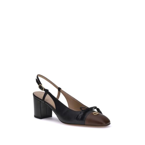 Valentino Garavani mustad keskmise kontsaga slingback-kingad Valet Du Roi 2 Valentino Garavani mustad keskmise kontsaga slingback-kingad Valet Du Roi