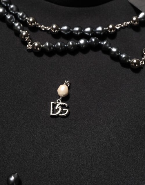 Dolce & Gabbana Must T-särk kaelakee detailiga 8 Dolce & Gabbana Must T-särk kaelakee detailiga