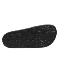 Dolce & Gabbana mustad kummist plätud BEACHWEAR 16 Dolce & Gabbana mustad kummist plätud BEACHWEAR