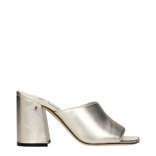 Jimmy Choo Kuldsed platvormsandaalid