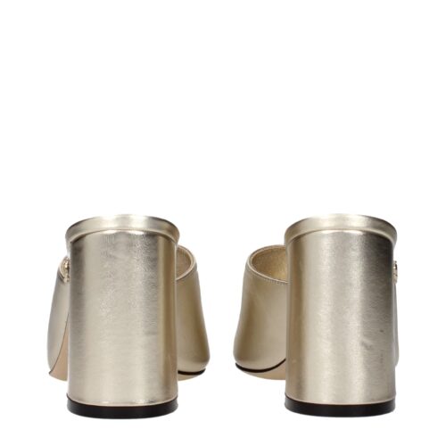 Jimmy Choo Kuldsed platvormsandaalid