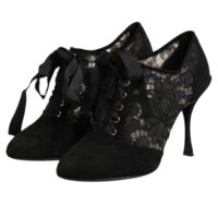 Dolce & Gabbana Mustad LACE-UPS kontsakingad 13 Dolce & Gabbana Mustad LACE-UPS kontsakingad