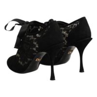 Dolce & Gabbana Mustad LACE-UPS kontsakingad 14 Dolce & Gabbana Mustad LACE-UPS kontsakingad