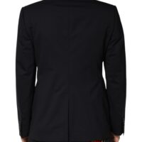 Dolce & Gabbana must üherealine 2-nööbine pintsak