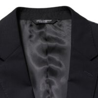 Dolce & Gabbana must üherealine 2-nööbine pintsak