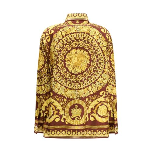 Versace Bordeaux mustriline särk 2 Versace Bordeaux mustriline särk
